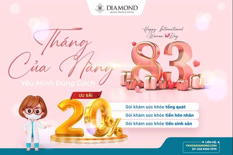 🌸 Tháng 3 – Tháng Của Nàng Ngập Tràn Ưu Đãi