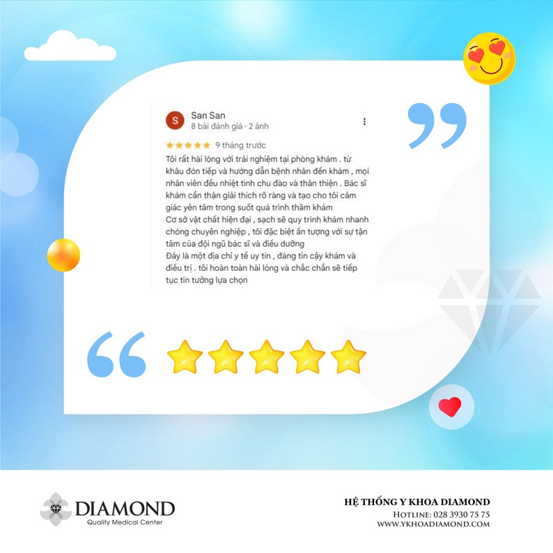 Khám Ở Đa Khoa Diamond Có Tốt Không? Tổng Hợp Phản Hồi Thật Từ Khách Hàng