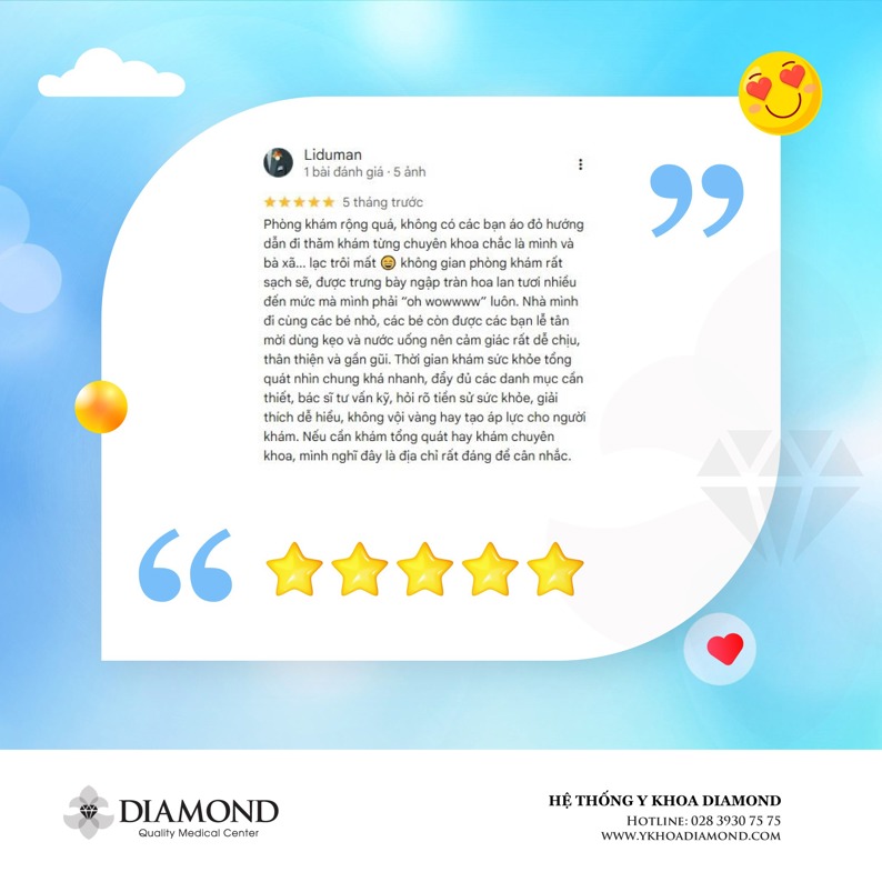 Khám Ở Đa Khoa Diamond Có Tốt Không? Tổng Hợp Phản Hồi Thật Từ Khách Hàng