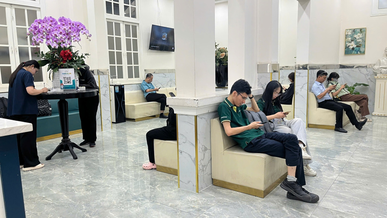 HƯỚNG DẪN CHECK-IN ĐĂNG KÝ KHÁM  (Dành cho Khách Hàng Doanh Nghiệp – Áp Dụng Tại Trung Tâm Y Khoa Diamond)