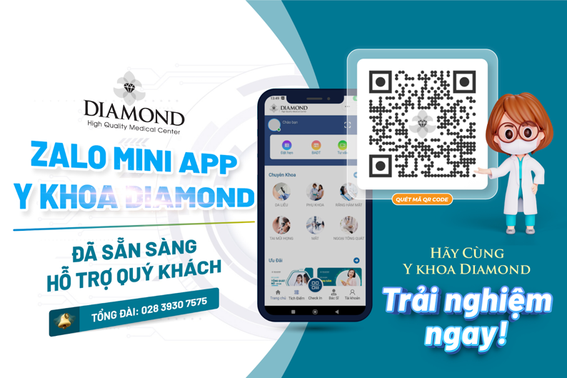 Y Khoa Diamond Giới Thiệu Mini App Trên Zalo – Tiện Ích Đột Phá Cho Chăm Sóc Sức Khỏe!