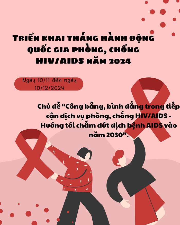 Ngày Thế giới phòng chống AIDS 2024: "HÃY ĐỂ CỘNG ĐỒNG DẪN ĐẦU"