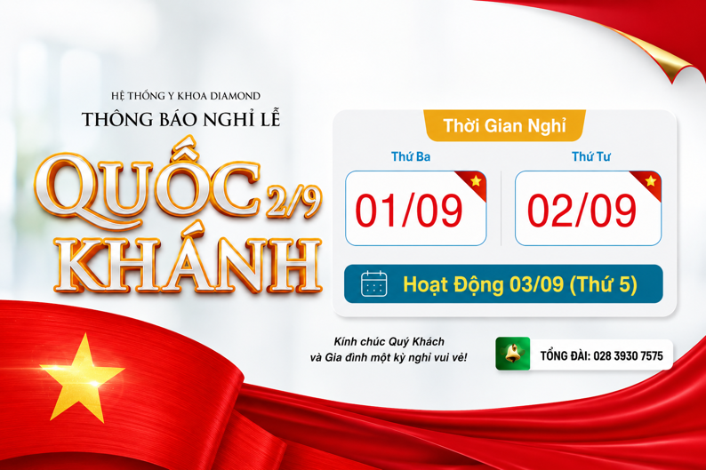 [THÔNG BÁO] NGHỈ LỄ QUỐC KHÁNH 2/9 