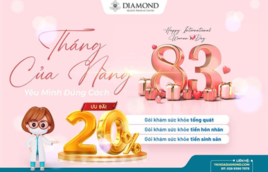 🌸 Tháng 3 – Tháng Của Nàng Ngập Tràn Ưu Đãi