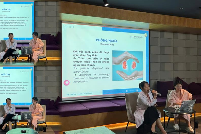 Talkshow "kiến thức tổng quan về bệnh thận": Dấu mốc ý nghĩa trong hợp tác Diamond x KPMG
