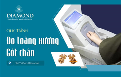 Quy trình đo loãng xương gót chân tại Y Khoa Diamond