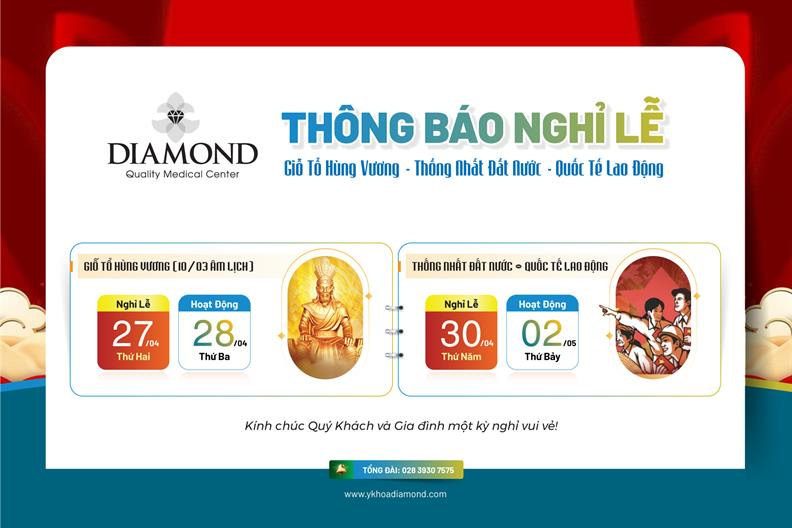 Thông Báo Lịch Nghĩ Lễ 30/4 - 1/5 