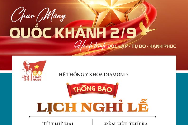 THÔNG BÁO LỊCH NGHỈ LỄ QUỐC KHÁNH 2/9 🇻🇳