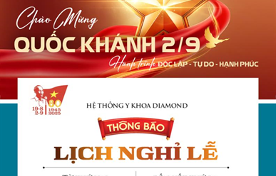THÔNG BÁO LỊCH NGHỈ LỄ QUỐC KHÁNH 2/9 🇻🇳