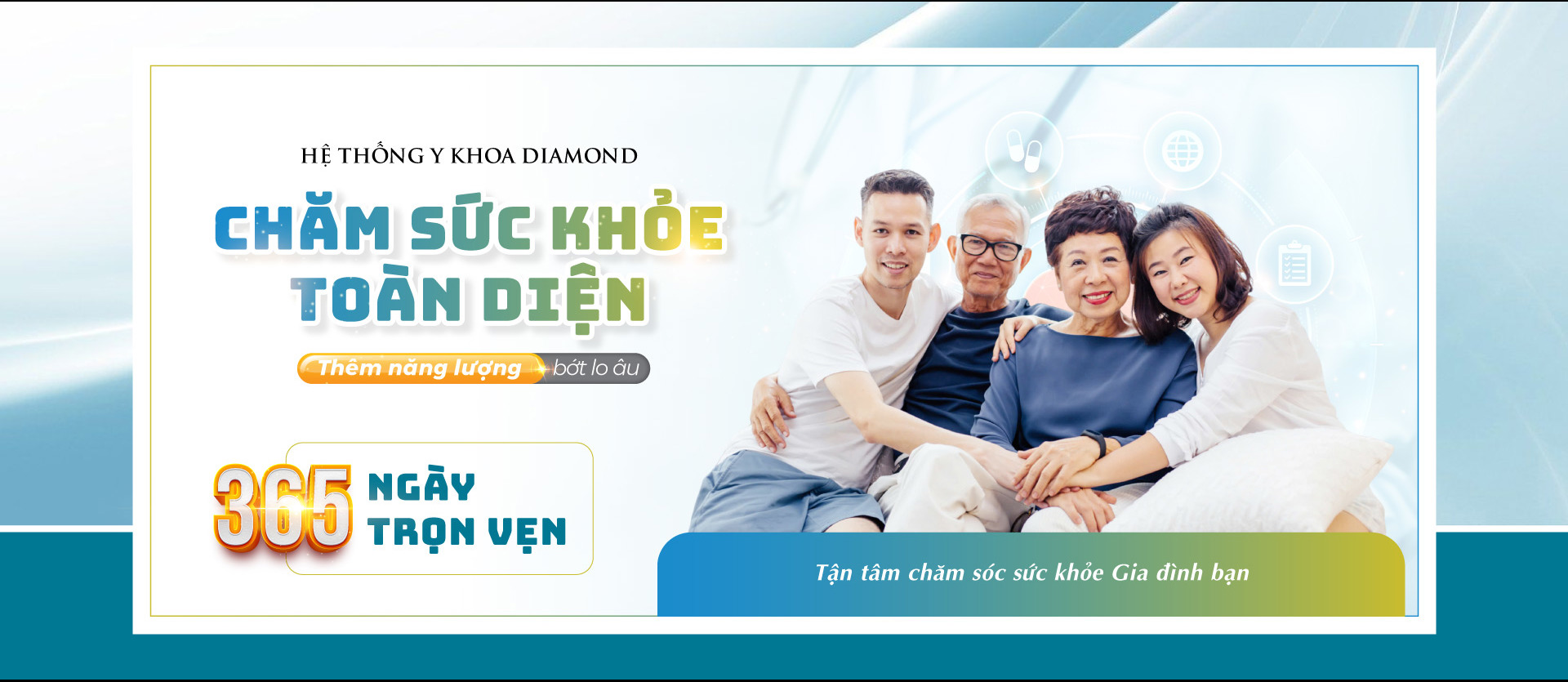 Cùng Diamond Chăm Sức Khỏa Toàn Diện